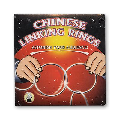 Chinese Linking Rings (5 inch) by Vincenzo DiFatta - Merchant of Magic