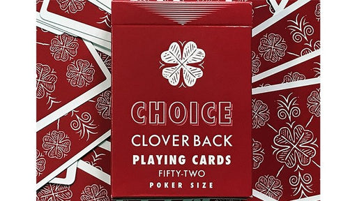 Choice Cloverback (Red) Playing Cards - Merchant of Magic