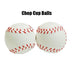 Chop Cup Balls White Leather (Set of 2) by Leo Smesters - Merchant of Magic
