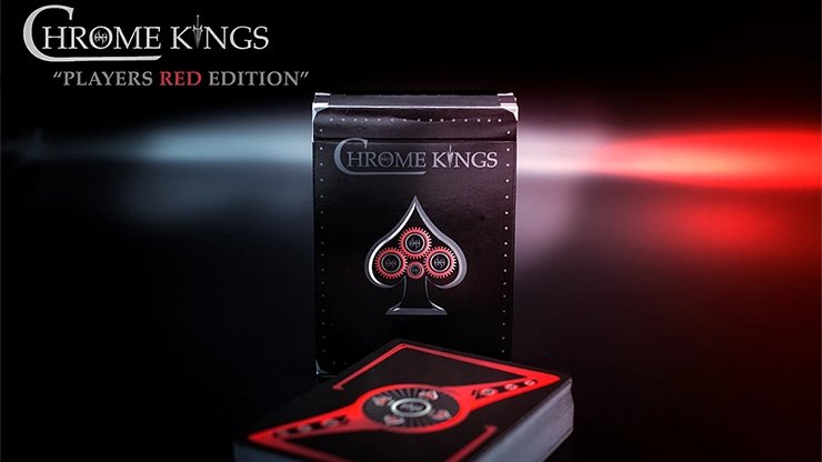 Chrome Kings Limited Edition Playing Cards (Players Red Edition) by De'vo vom Schattenreich and Handlordz - Merchant of Magic