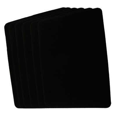 Close Up Pad 6 Pack LARGE (Black 12.75 inch x 17 inch) by Goshman - Merchant of Magic