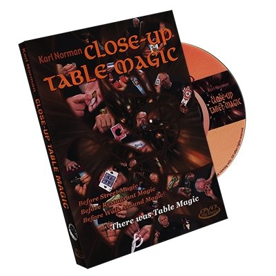 Close Up Table Magic Karl Norman, DVD - Merchant of Magic