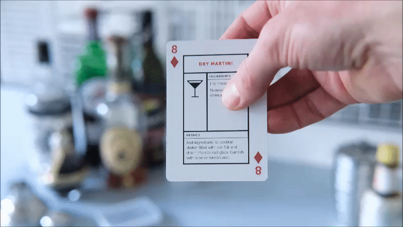 Cocktail Playing Cards - Merchant of Magic