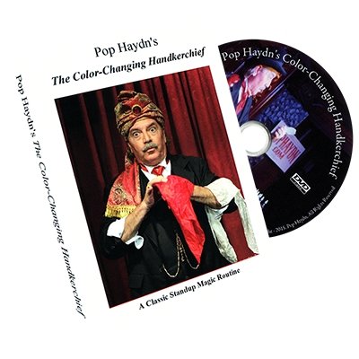 Color Changing Handkerchief by Pop Haydn - DVD - Merchant of Magic