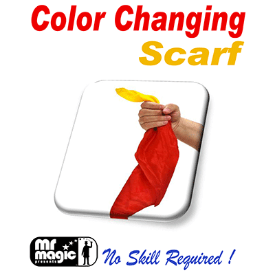 Color Changing Silk Scarf by Mr. Magic - Merchant of Magic