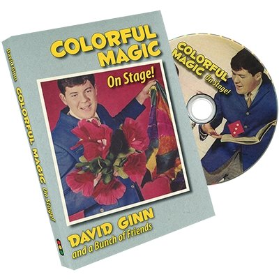 Colorful Magic on Stage by David Ginn - DVD - Merchant of Magic