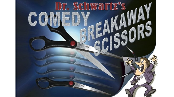 Comedy Breakaway Scissors by Martin Schwartz - Merchant of Magic