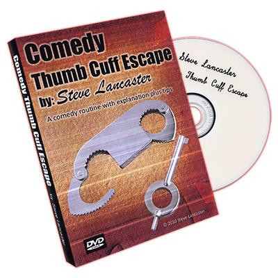 Comedy Thumb Cuff Escape by Steve Lancaster - DVD - Merchant of Magic