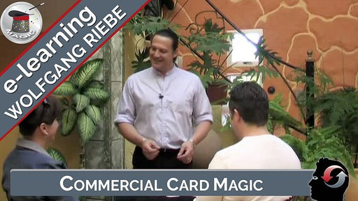 Commercial Card Magic by Wolfgang Riebe - INSTANT DOWNLOAD - Merchant of Magic