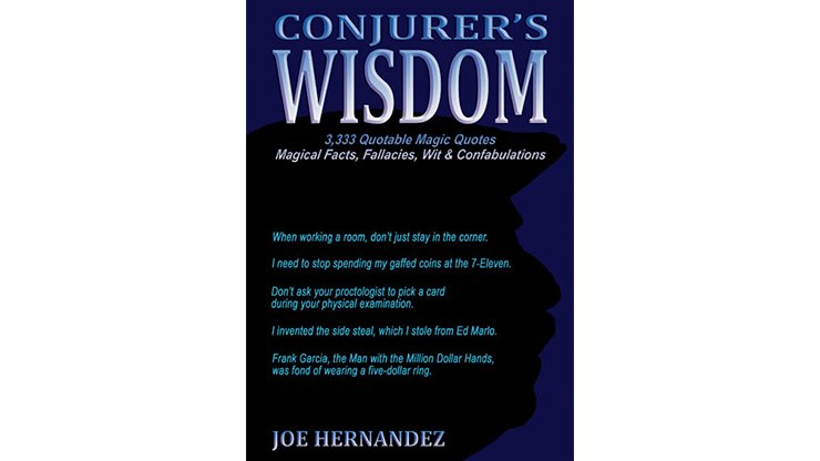 Conjuror's Wisdom by Joe Hernandez - Book - Merchant of Magic