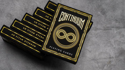 Continuum Playing Cards (Black) - Merchant of Magic