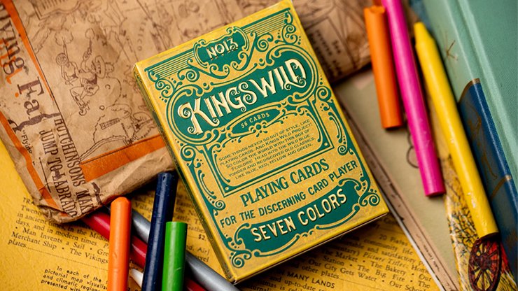 Crayon Playing Cards by Kings Wild Project - Merchant of Magic