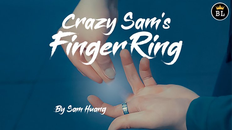 Crazy Sams Finger Ring BLACK / LARGE - Merchant of Magic