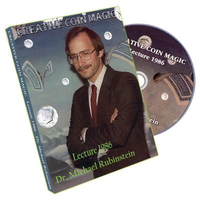 Creative Coin Magic - 1986 Lecture by Dr. Michael Rubinstein - DVD - Merchant of Magic