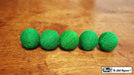 Crochet 5 Ball combo Set (1"/Green) by Mr. Magic - Trick - Merchant of Magic