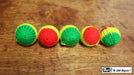 Crochet 5 Ball combo Set (1"/Multi Color) by Mr. Magic - Trick - Merchant of Magic