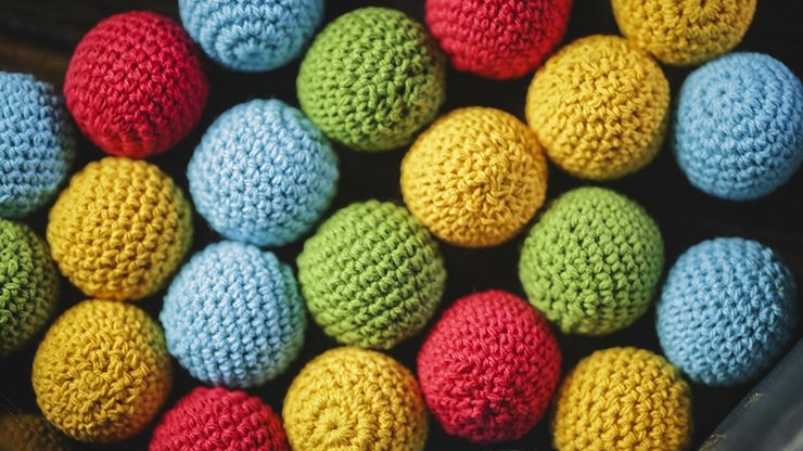 Crochet Ball Set Blue by TCC - Merchant of Magic
