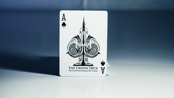 Crown Deck (Snow) Playing Cards by The Blue Crown - Merchant of Magic