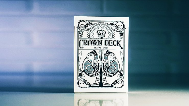 Crown Deck (Snow) Playing Cards by The Blue Crown - Merchant of Magic