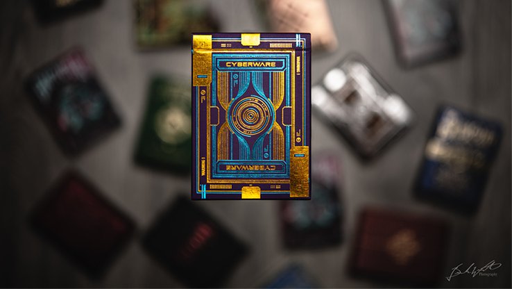 Cyberware (Neon) Playing Cards - Merchant of Magic