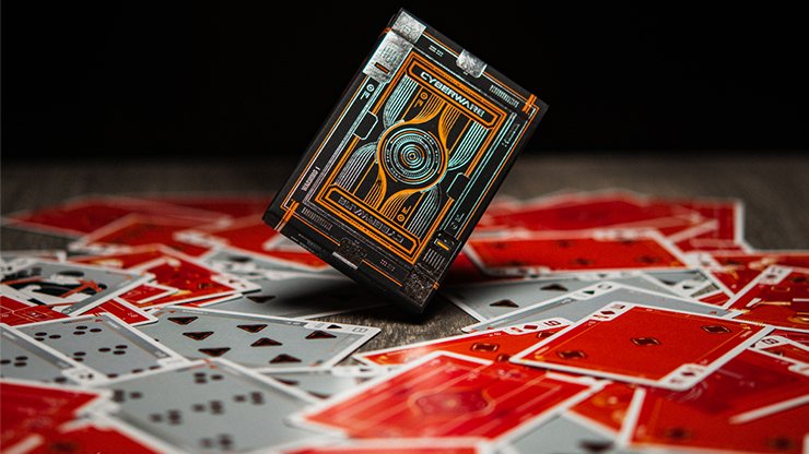 Cyberware (Rouge) Playing Cards - Merchant of Magic