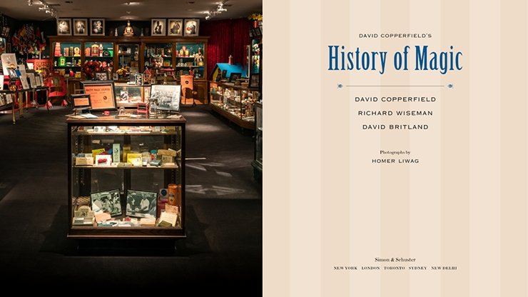 David Copperfield's History of Magic by David Copperfield, Richard Wiseman and David Britland - Book - Merchant of Magic