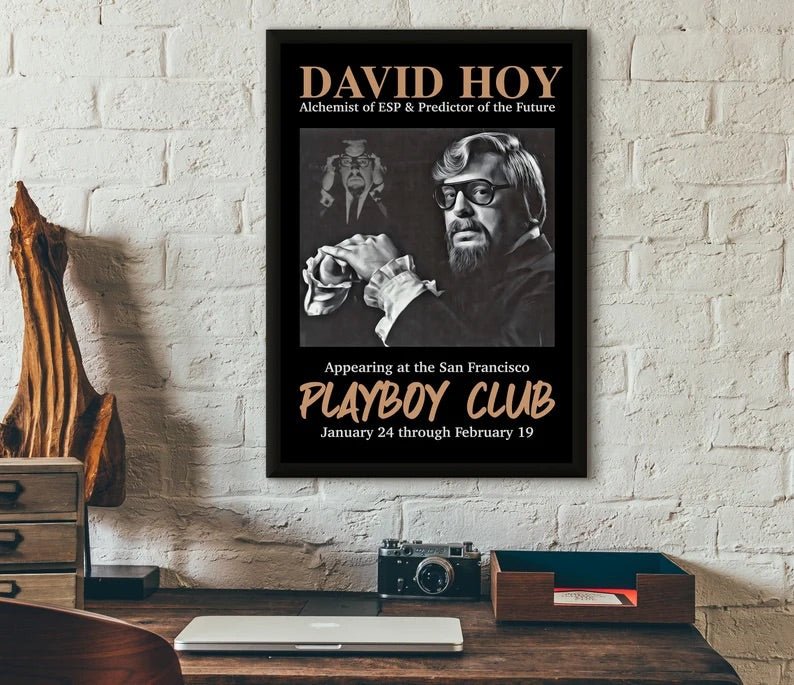 David Hoy - Professionally Printed Poster 10 x 7 Inches - Merchant of Magic