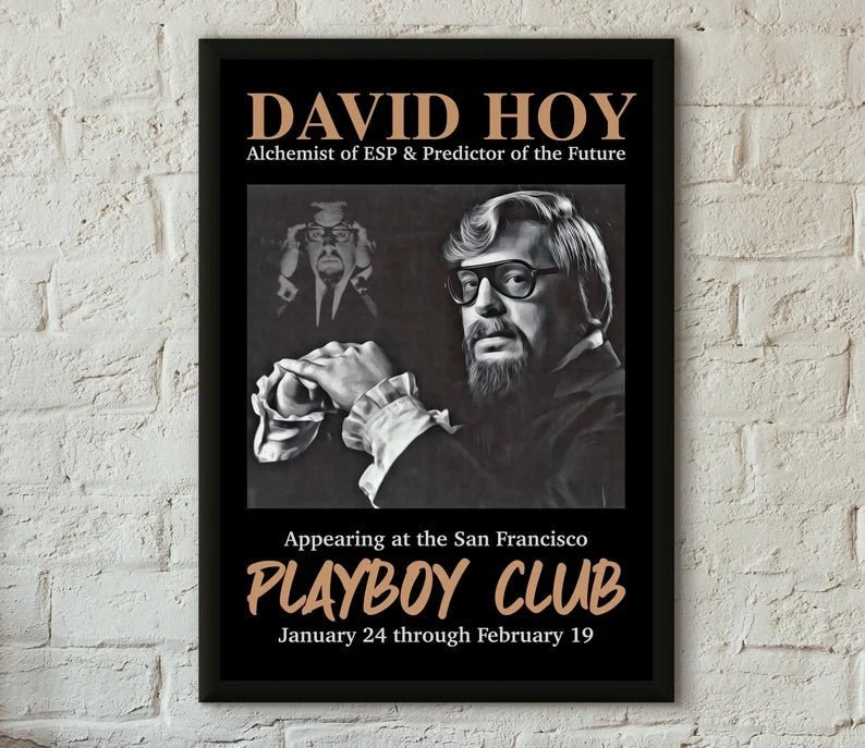 David Hoy - Professionally Printed Poster 12 x 9 Inches - Merchant of Magic
