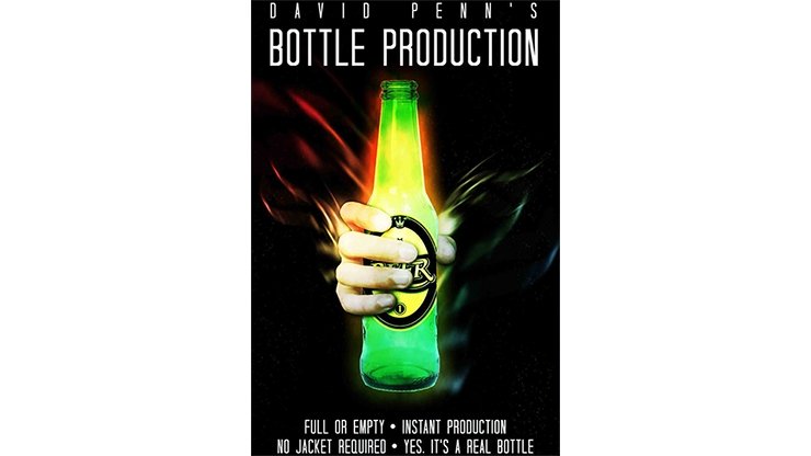 David Penn's Beer Bottle Production (Gimmicks and Online Instructions) - Merchant of Magic