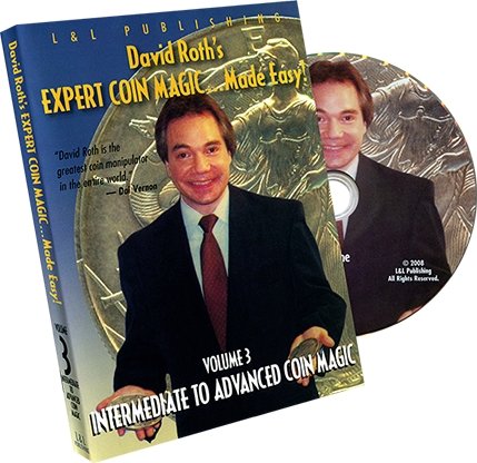 David Roth Intermediate-Advanced Coin Magic - DVD - Merchant of Magic