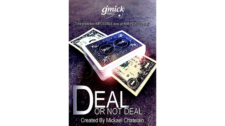 DEAL NOT DEAL Blue by Mickael Chatelain - Merchant of Magic