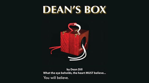 Deans Box 2.0 Box, Props and DVD by Dean Dill - Merchant of Magic