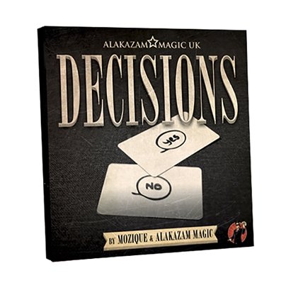 Decisions Blank Edition (DVD and Gimmick) by Mozique - DVD - Merchant of Magic