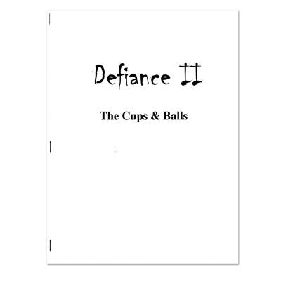 Defiance II Cups & Balls by McClintock - Book - Merchant of Magic