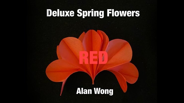 Deluxe Spring Flowers RED by Alan Wong - Merchant of Magic