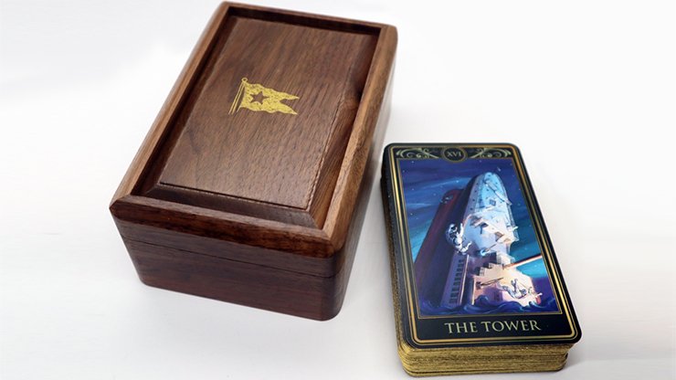 Deluxe Titanic Tarot Cards (Wood Box and Boarding Pass) - Merchant of Magic