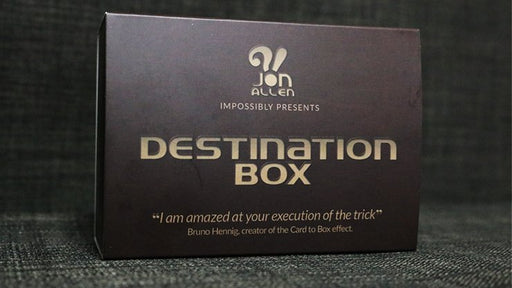 Destination Box by Jon Allen - Merchant of Magic