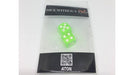 Dice Without Two CLEAR GREEN (2 Dice Set) - Merchant of Magic