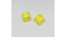 Dice Without Two CLEAR YELLOW (2 Dice Set) - Merchant of Magic