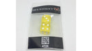 Dice Without Two CLEAR YELLOW (2 Dice Set) - Merchant of Magic