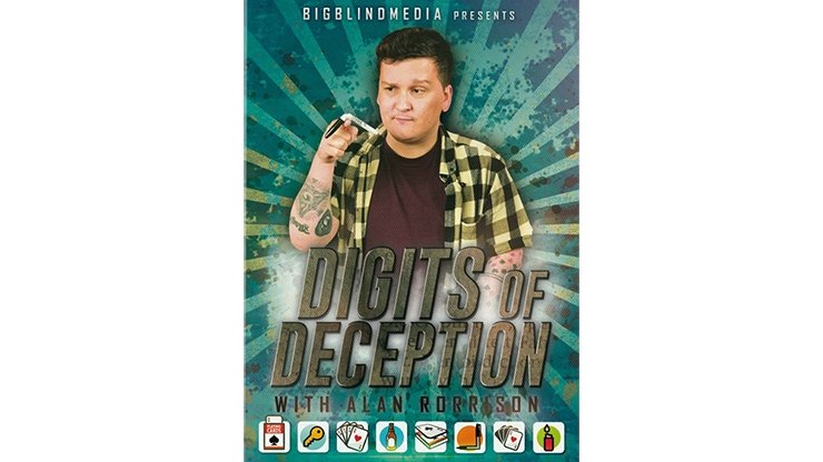 Digits of Deception with Alan Rorrison - VIDEO DOWNLOAD - Merchant of Magic