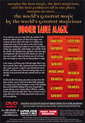 Dinner Table Magic (World's Greatest Magic) - DVD - Merchant of Magic