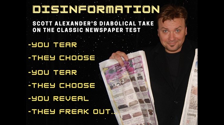 DIS INFORMATION by Scott Alexander & Puck - Trick - Merchant of Magic