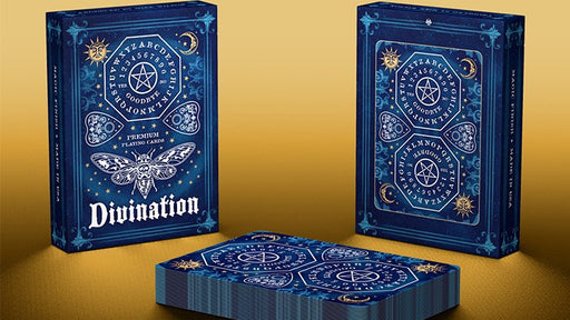 Divination (Blue) Playing Cards by Midnight Cards - Merchant of Magic