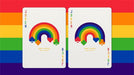 DKNG Rainbow Wheels (Orange) Playing Cards by Art of Play - Merchant of Magic