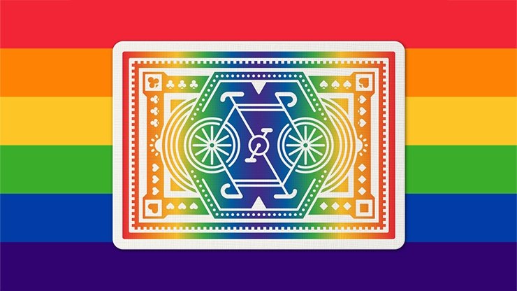 DKNG Rainbow Wheels (Purple) Playing Cards by Art of Play - Merchant of Magic