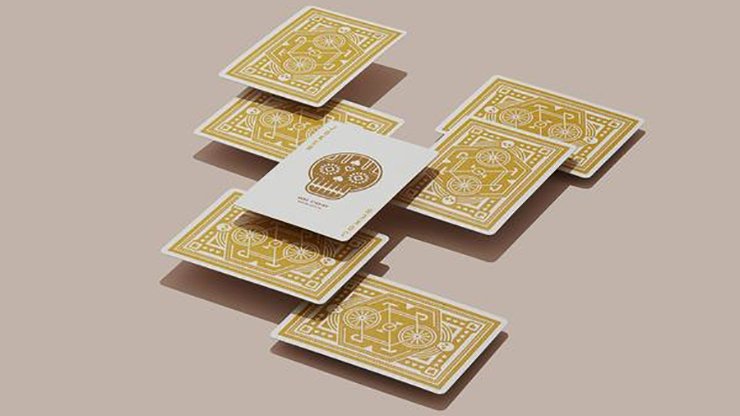 DKNG (Yellow Wheel) Playing Cards by Art of Play - Merchant of Magic