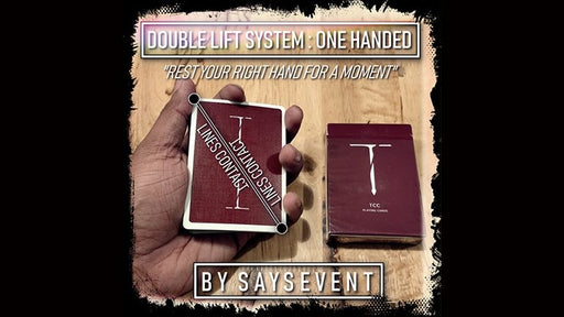 Double Lift System: ONE HANDED by SaysevenT video - INSTANT DOWNLOAD - Merchant of Magic