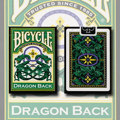 Bicycle Dragon Green by Gamblers Warehouse