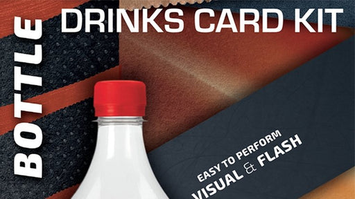 Drink Card KIT for Astonishing Bottle by João Miranda and Ramon Amaral - Merchant of Magic